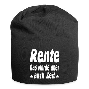 Rente - Jersey-Beanie - Schwarz - Vorne