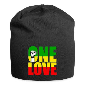 Reggae - Jersey Beanie - black - Front