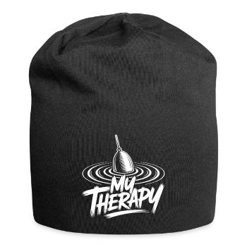 Pêche détendue - Bonnet en jersey - noir - Devant