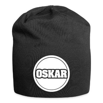 Oskar als Legendaer - Jersey-Beanie - Schwarz - Vorne