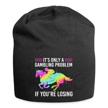 Horse racing - Jersey Beanie - black - Front