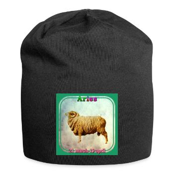 Aries - Jersey Beanie - black - Front