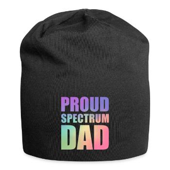 Proud Spectrum Dad - Jersey Beanie - black - Front