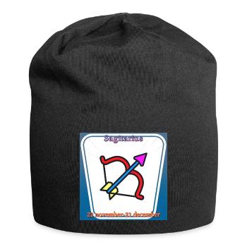Schütze - Jersey-Beanie - Schwarz - Vorne