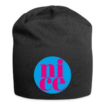 nice - Jersey Beanie - black - Front