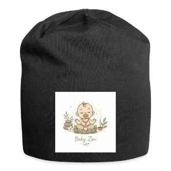 Pacific Zen Baby - Jersey Beanie - black - Front