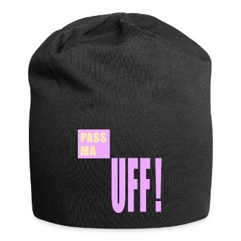 Berlin Watch out Berlinerisch - Jersey Beanie - black - Front