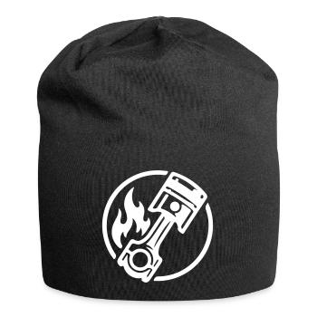 Symbole d’accord - Bonnet en jersey - noir - Devant