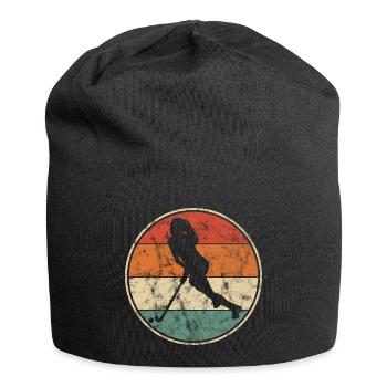 Hockey Field Hockey Indoor Hockey Women's Vintage - Jersey Beanie - black - Front