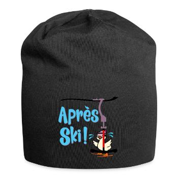 Remontée Après-Ski - Oie - Bonnet en jersey - noir - Devant