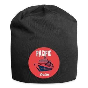 Pacific Cruise Retro Ship - Jersey Beanie - black - Front
