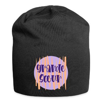 Big Sister France - Jersey Beanie - black - Front