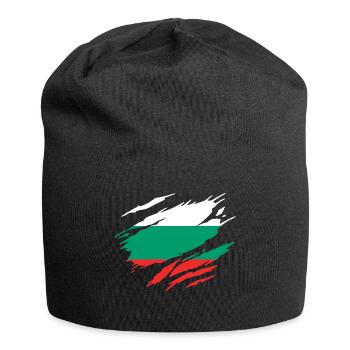 Bulgaria Bulgarian Flag - Jersey Beanie - black - Front