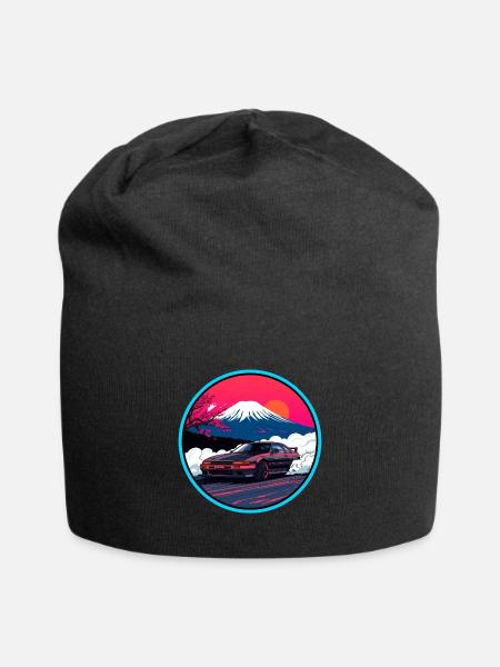 Neon Fuji Drift Performance Edition - Jersey-Beanie - Schwarz