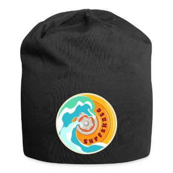 Surfskate Lover - Bonnet en jersey - noir - Devant