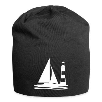 Voile - Bonnet en jersey - noir - Devant
