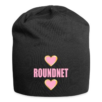 Roundnet - Jersey-Beanie - Schwarz - Vorne