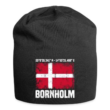 Inseltrip Bornholm - Jersey-Beanie - Schwarz - Vorne