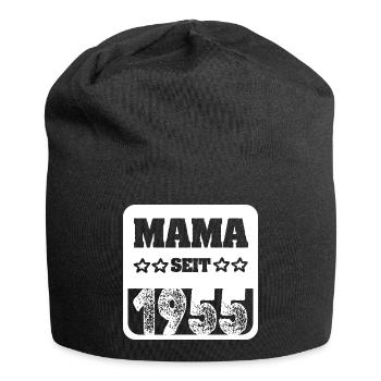 Baby 1955 - Jersey-Beanie - Schwarz - Vorne