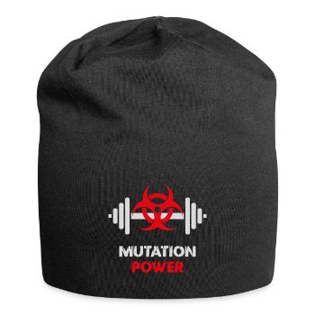 Force des mutations en powerlifting - Bonnet en jersey - noir - Devant