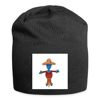 Susi Scarecrow Child Motif - Jersey Beanie - black - Front