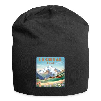 Vallée de Lech - Bonnet en jersey - noir - Devant