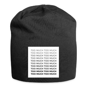 Beaucoup trop - Bonnet en jersey - noir - Devant