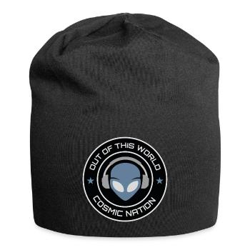 Außerirdischer UFO-DJ Alien - Jersey-Beanie - Schwarz - Vorne