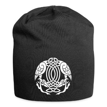 Celtic Eagles (Weiß) - Jersey-Beanie - Schwarz - Vorne