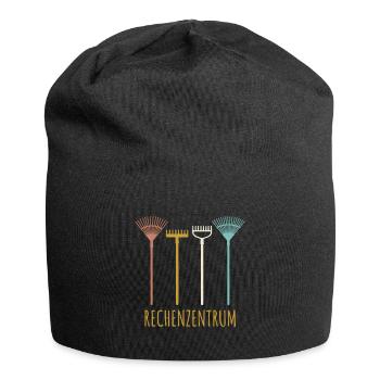Gärtner Hobbygärtner Rechenzentrum - Jersey-Beanie - Schwarz - Vorne