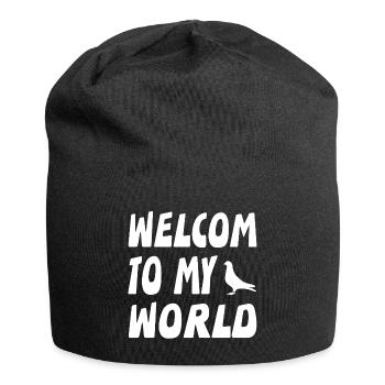 Doves - Jersey Beanie - black - Front