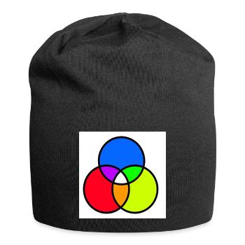Venn diagram - Jersey Beanie - black - Front