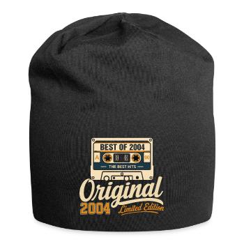 Original 2004 Vintage - 2004 Birthday Gift - Jersey Beanie - black - Front