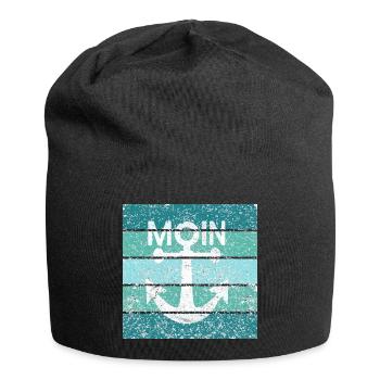 Moin Anker Retro - Jersey Beanie - black - Front
