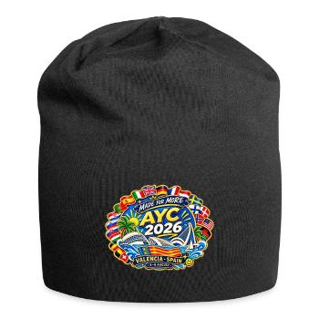 Adventist Youth Congress 2026, Valencia, Spain - Jersey Beanie - black - Front