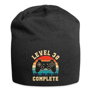 Level 30 complete – 30th anniversary gift - Jersey Beanie - black - Front