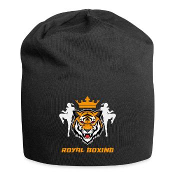 Boxing Muay Thai Tiger Fighter - Jersey Beanie - black - Front