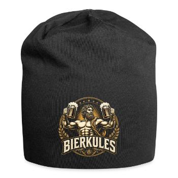 Bierkules - Black Edition  - Jersey-Beanie - Schwarz - Vorne