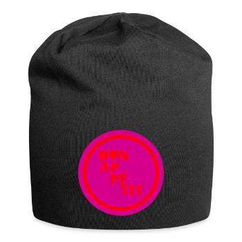 Guten Appetit - Jersey-Beanie - Schwarz - Vorne