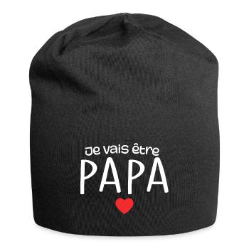 I'm going to be a dad - Dad to be a dad - Dad gift - Jersey Beanie - black - Front