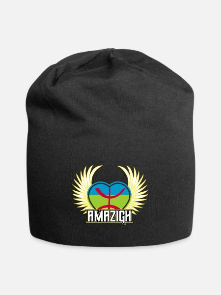 Amazigh - Jersey-Beanie - Schwarz