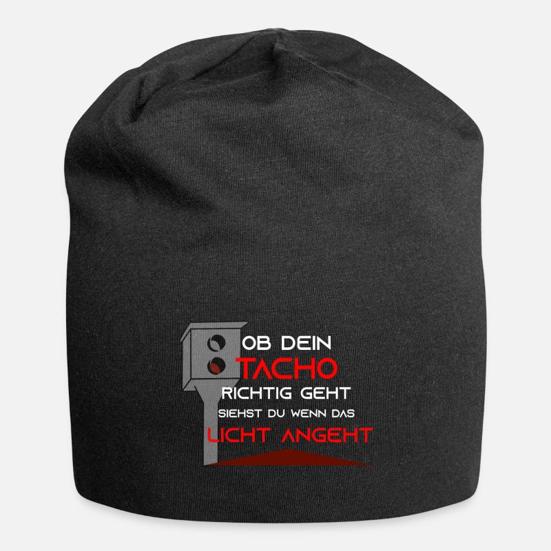 Auto Tuning Spruch lustig - Jersey-Beanie - Schwarz