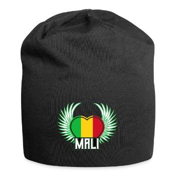 Mali - Jersey Beanie - black - Front