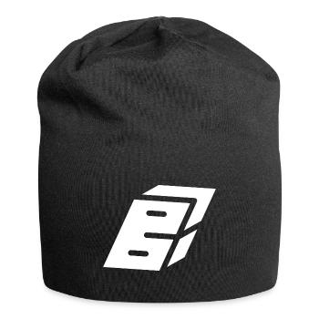 Lettre du résumé B - Bonnet en jersey - noir - Devant