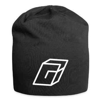 Gliederungsbrief G - Jersey-Beanie - Schwarz - Vorne