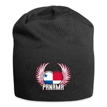 Panama - Jersey Beanie - black - Front