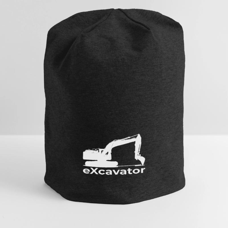 excavator construction worker construction civil engineering excavator construction machine Jersey Beanie