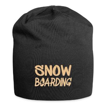 snowboarding boarden - Jersey-Beanie - Schwarz - Vorne