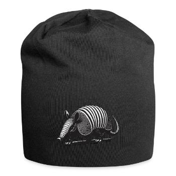 Armadillo Gürteltier - Jersey-Beanie - Schwarz - Vorne