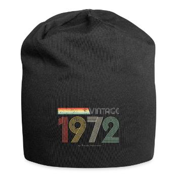Vintage 1972 Pseudo Collection - Jersey-Beanie - Schwarz - Vorne